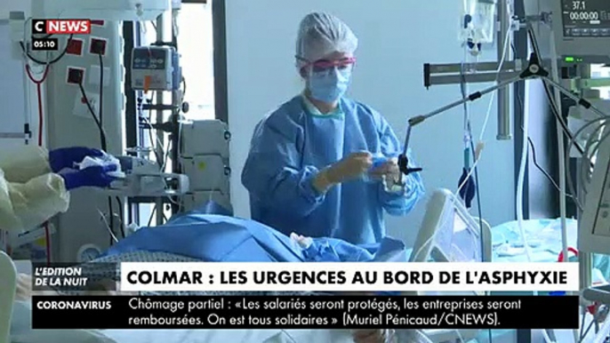 Coronavirus - L'hôpital de Colmar au bord de l'asphyxie : Reportage au coeur du service de réanimation