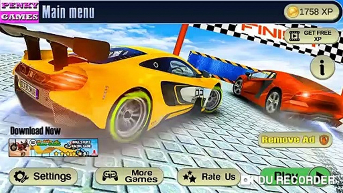 Mega Ramp Car Simulator – Impossible 3D Car Stunts#2 || Android Game Play|| By Pinky Games