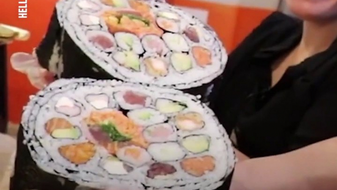 Fan de resto japonais, ces makis et sushis géants sont pour vous