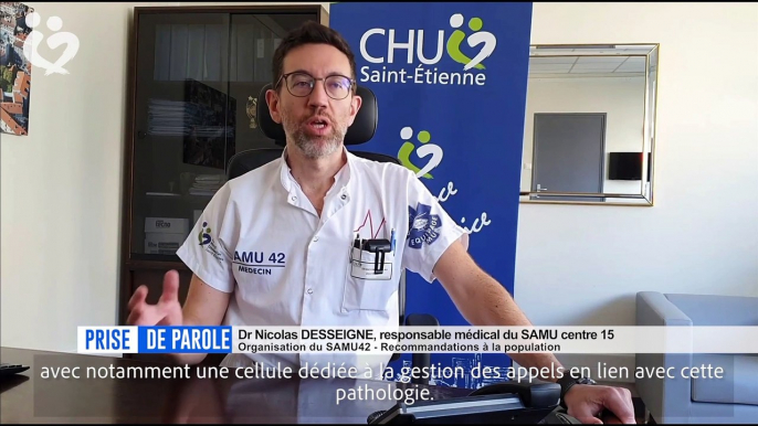 Prise de parole du 1er avril - Docteur Nicolas Desseigne, SAMU