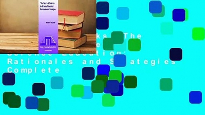 About For Books  The Nature of Science in Science Education: Rationales and Strategies Complete