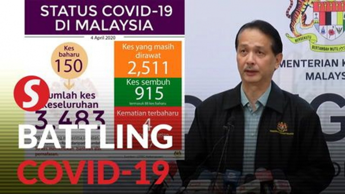 Health Ministry: 150 new Covid-19 cases bringing it to a total to 3,483, death toll now at 57