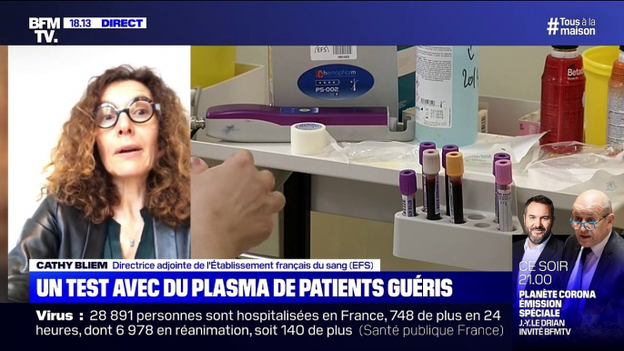 Story 4 : Un test avec du plasma de patients guéris pour traiter le coronavirus - 06/04