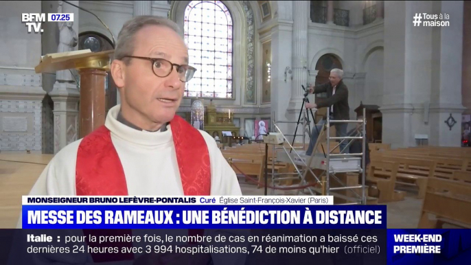 Cette année, la messe des rameaux sera célébrée sans fidèles