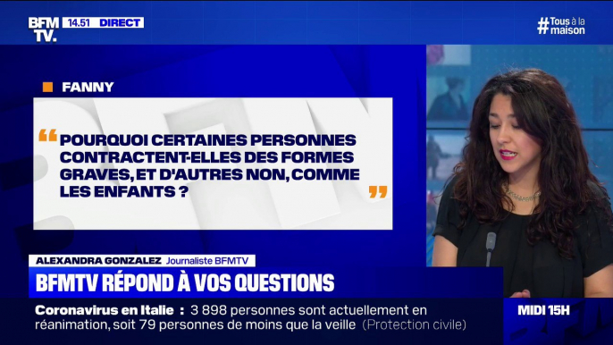 Pourquoi certaines personnes contractent une forme grave de la maladie et d'autres non? BFMTV répond à vos questions