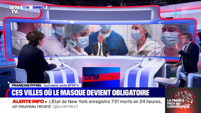 Story 3 : Ces villes où le masque devient obligatoire - 07/04