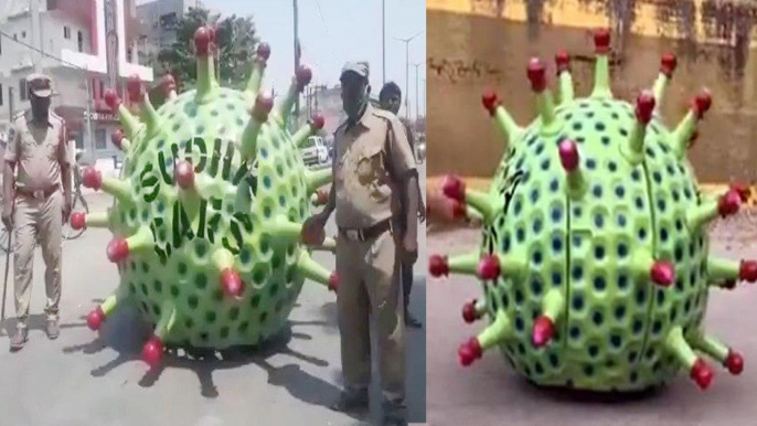 కరోనా Car In Hyderabad Going Viral || కరోనా వైరస్ కాదు, కరోనా కారు చూసారా ?