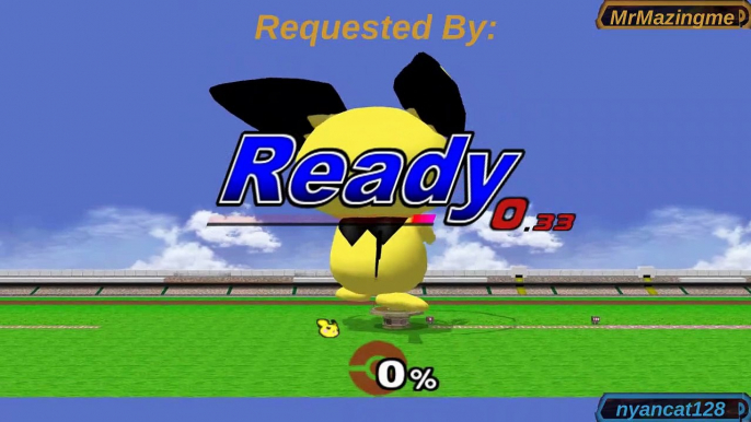 Super Smash Bros. Melee Crazy Mod Request: Growing Pichu on Home Run Contest