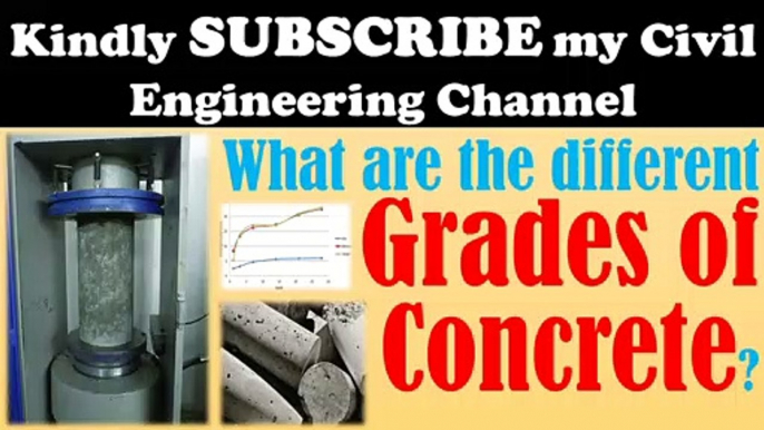 What are the different grades of concrete and their uses? | Civil Engg. Q and A