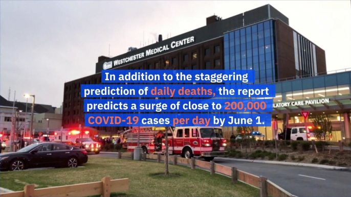 3,000 Daily COVID-19 Deaths in US By June 1, Government Report Predicts