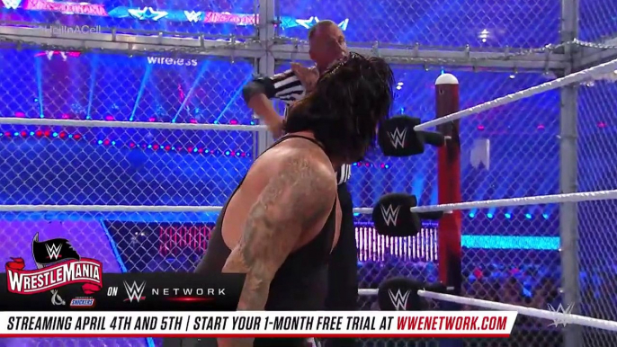 The Undertaker Vs Shane McMahon Hell In A Cell Match WrestleMania 32