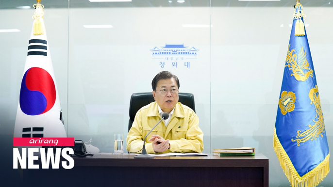 President Moon vows efforts to maintain employment, reduce industrial accidents