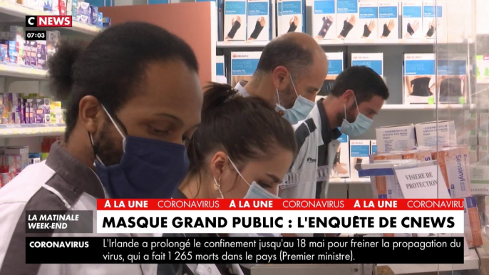 Masques grand public : l'enquête de CNEWS