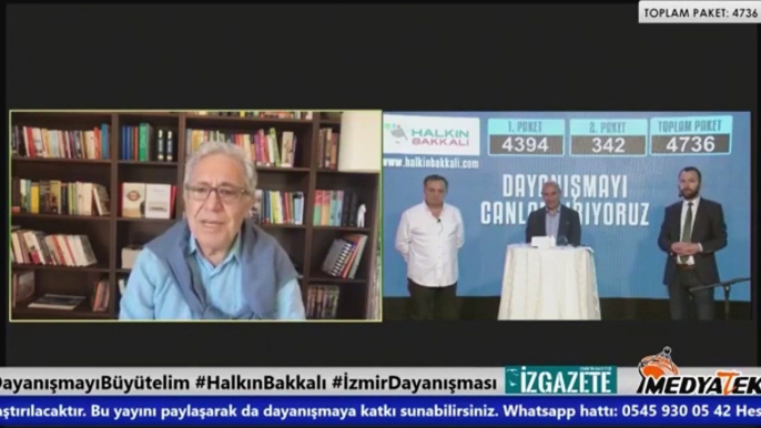 Soyer’in bağış kampanyasına büyük destek: 7 saatlik yayında 25 bin 695 gıda paketi satıldı