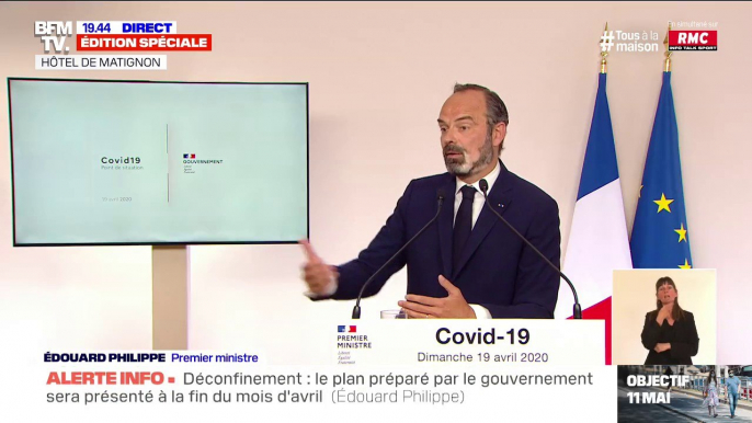 Élections municipales: Edouard Philippe "ne sait pas si les élections pourront se tenir à la fin du mois de Juin"