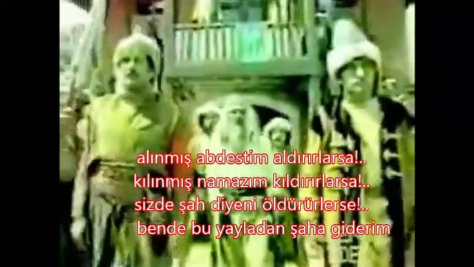 pir sultan abdal filmi ile  belkıs akkale vardım kırklar kapısına