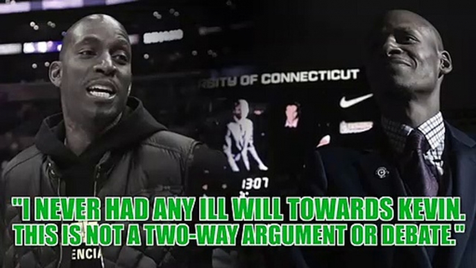 Ray Allen opens up about his beef with Kevin Garnett