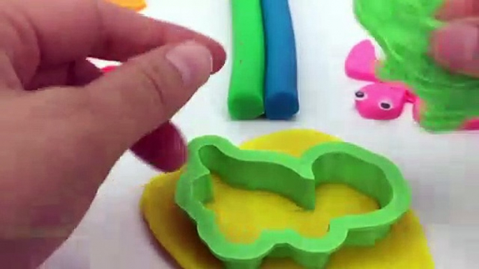 Play Doh Modelling Clay with Animals Cookie Molds Surprise Toys #YL Toys Collection