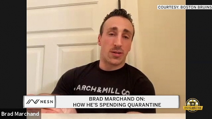 Bruins Left-Winger Brad Marchand On How He's Spending Quarantine