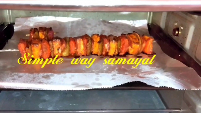 Paneer Tikka/ Paneer Tikka in Tamil/Paneer recipes in Tamil/restaurant style paneer Tikka in Tamil in Simple way samayal