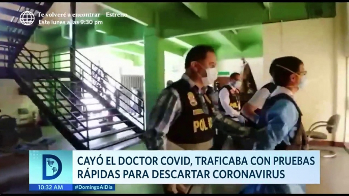 Domingo al Día: Cayó el "Doctor Covid" traficante de pruebas rápidas de descarte