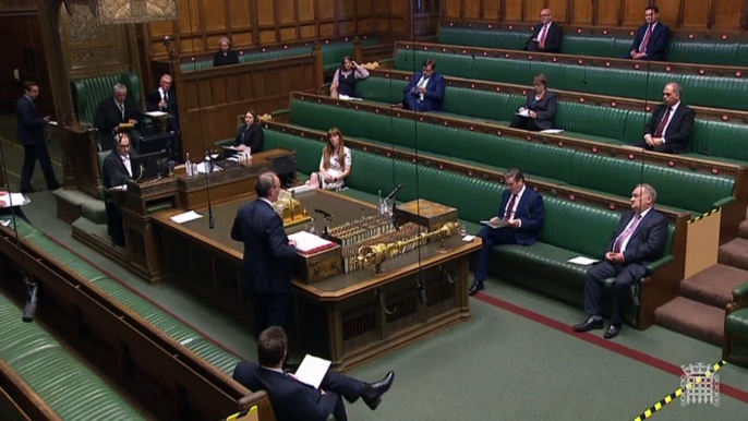 Keir Starmer questions Raab over why the UK is 'behind the curve' on Covod-19 testing in his first PMQs
