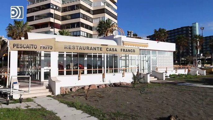 La insólita imagen de las playas vacías en Torremolinos, Málaga