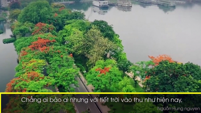 Lạc bước giữa mùa thu Hà Nội, bắt gặp những hồ nước tuyệt đẹp nằm bình yên trong lòng thành phố