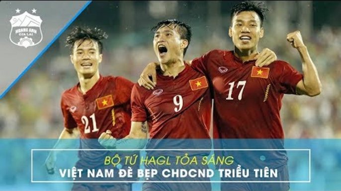 Văn Thanh, Xuân Trường, Tuấn Anh và Văn Toàn "hạ cánh" Thống Nhất, ĐT Việt Nam "đè bẹp" Triều Tiên