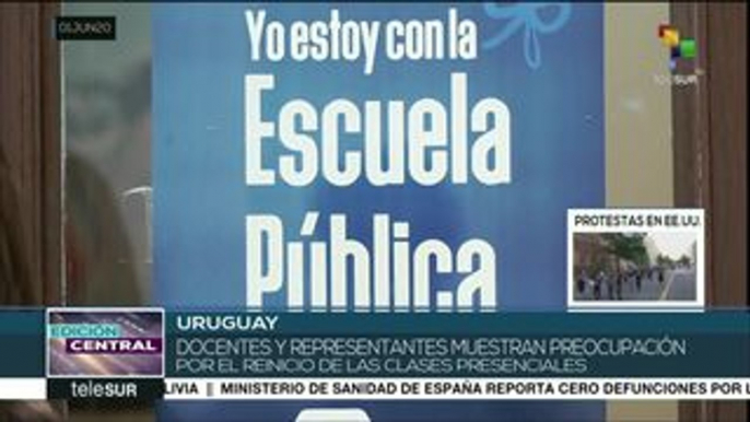 Uruguay retoma las clases presenciales en escuelas y liceos