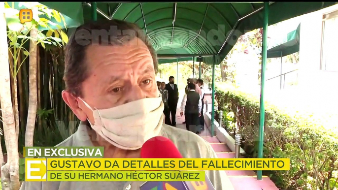 Gustavo Murillo, nos da detalles del fallecimiento de su hermano Héctor Suárez.| Ventaneando