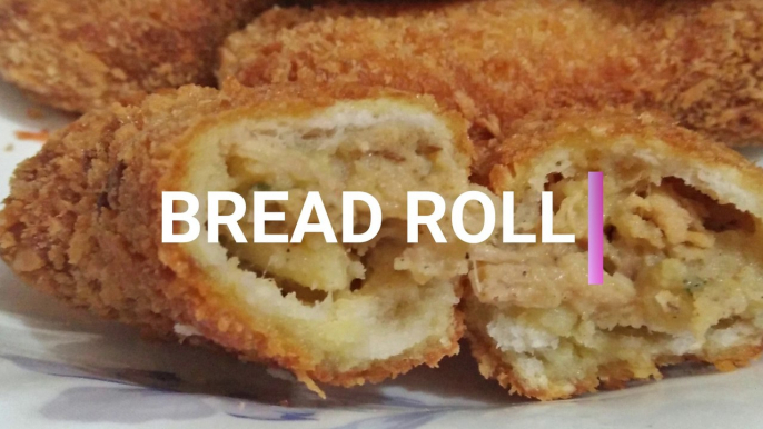 Bread Roll Recipe | How to Make Bread Roll | Stuffed Bread Roll | Easy Bread Rolls