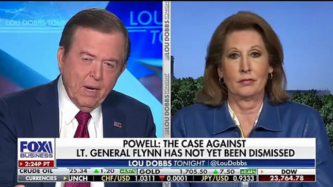 Unmasking - Leaking Was A Felony - Sidney Powell & Lou Dobbs on Fox Business Network (FBN) May 12