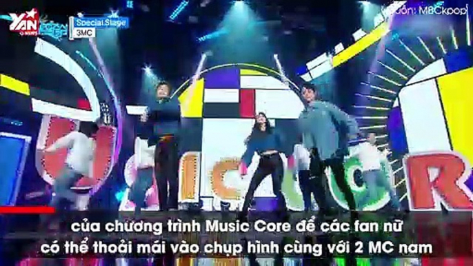 Đài MBC gây tranh cãi khi cắt mặt một idol nữ trong poster của chương trình Music Core