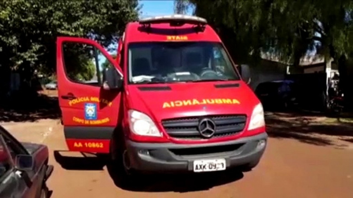 Criança fratura o braço em queda no Bairro Floresta