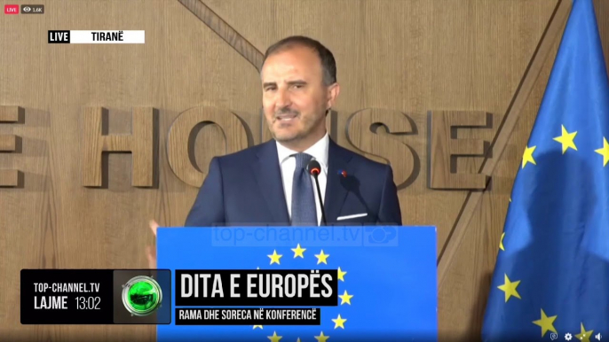 Dita e Europës/ Rama dhe Soreca në konferencë