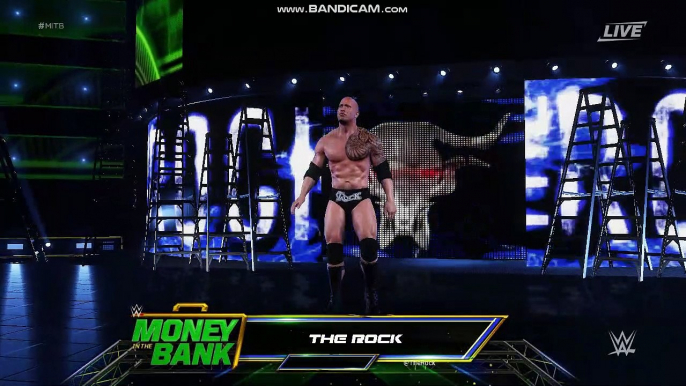 wwe 2k gameplay the rock vs randy falls count anywhere match