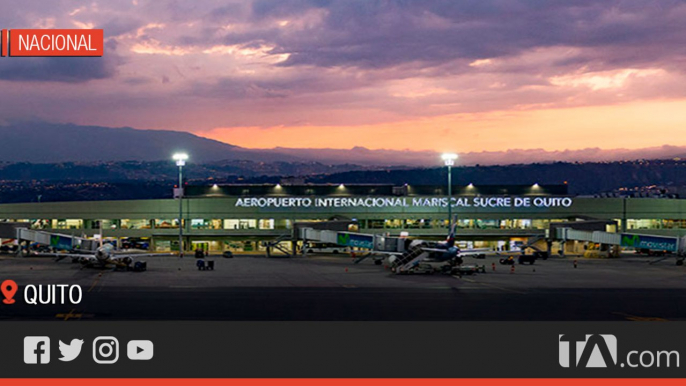 Aeropuerto Mariscal Sucre trabaja en plan para reanudar sus operaciones