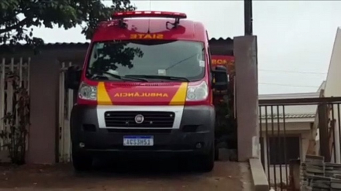 Idosa é socorrida ao cair de cadeira no Bairro Interlagos