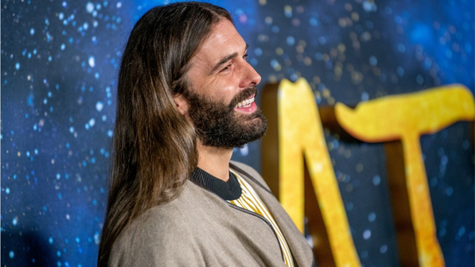 Jonathan Van Ness Revealed Products, Air-Dried Wavy Hair