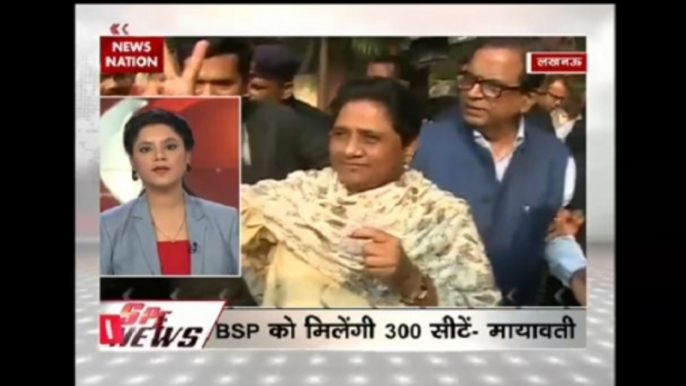 Speed News: BSP supremo Mayawati casted vote in Lucknow