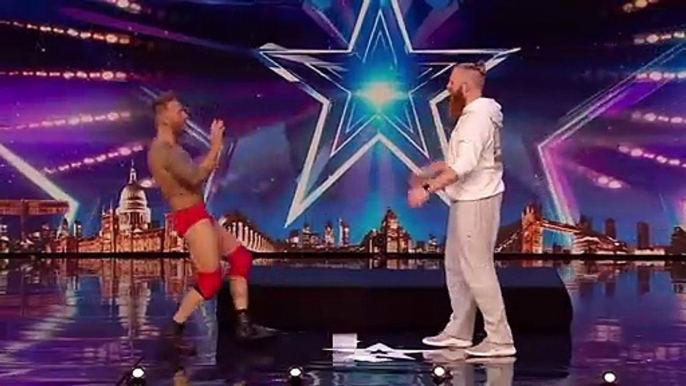 WRESTLING COMES TO BGT! Britain's Got Talent 2020 / Got Talent Global