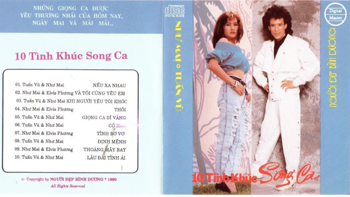 TUẤN VŨ, NHƯ MAI, ELVIS PHƯƠNG - 10 TÌNH KHÚC SONG CA TRỮ TÌNH HẢI NGOẠI ĐÁNG NGHE NHẤT THẬP NIÊN 90