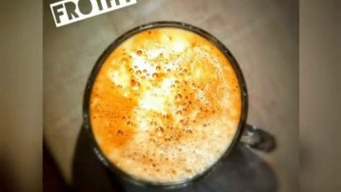 Make Cafe Like Frothy Hot Coffee , Within just 5 min