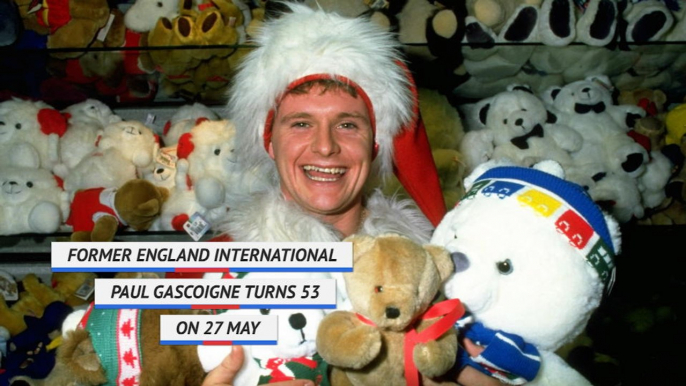 Born this day: Paul Gascoigne turns 53