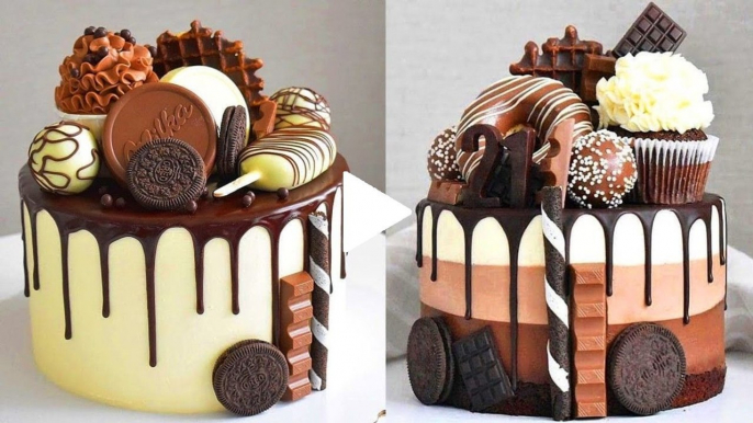 The Best Chocolate Cake Decorating Tutorials - So Yummy Cake Decorating Recipes - Tasty Cakes