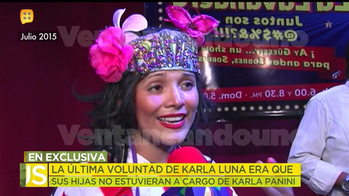 ¿Cuál fue una de las últimas voluntades de Karla Luna en torno a sus hijas pequeñas? | Ventaneando