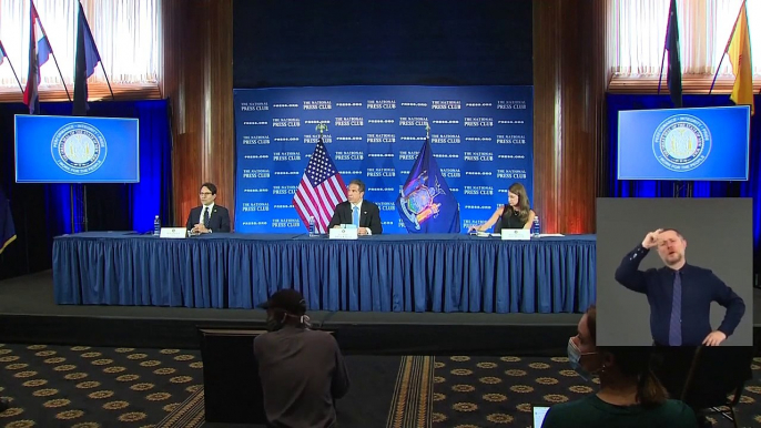 NY Governor Andrew Cuomo holds coronavirus update after his meeting with Trump