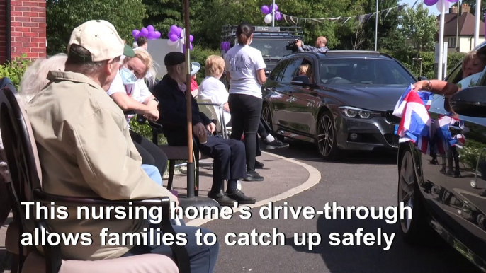 British care home opens drive through for residents and visitors