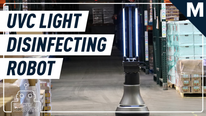 This robot is designed to disinfect a warehouse floor in 30 minutes— Strictly Robots